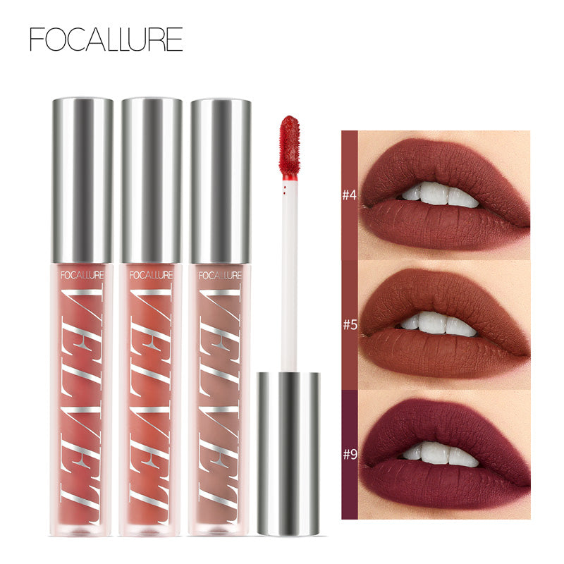 Focallure Velvet Liquid Lipstick 10 Copper Rose (6903696687253)