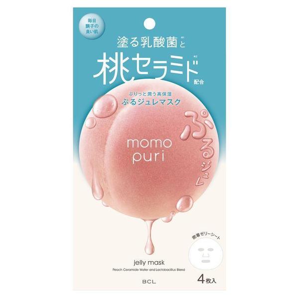 Momo Puri Jelly Mask 4Pcs