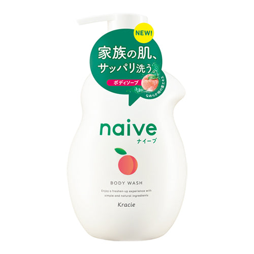 Naive Body Wash (Peach Leaf) 530ml