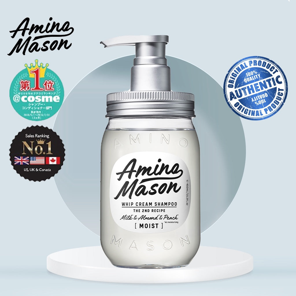 Amino Mason Moist Shampoo 2nd Recipe 450ml
