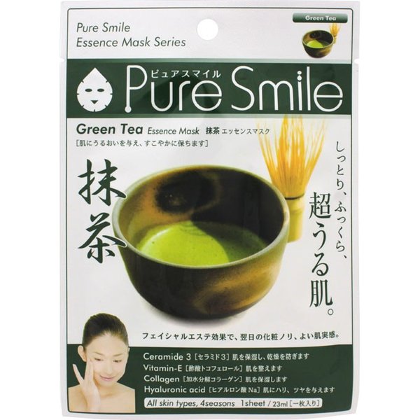 Pure Smile Essence Mask Green Tea (1235324043306)