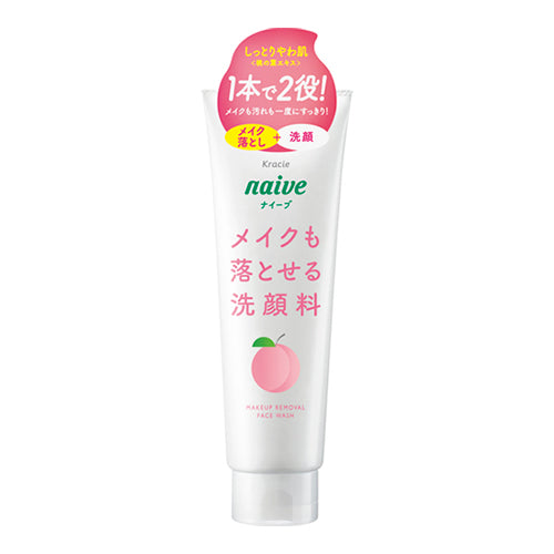 Naive Makeup Removal Face Wash (Peach Leaf) 200g (1235446956074)