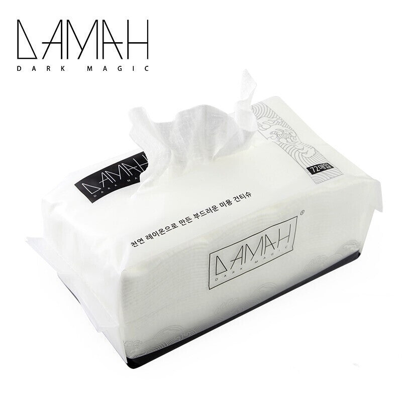 DAMAH Dark Magic Disposable Facial Towel 72Pcs (6483816448149)