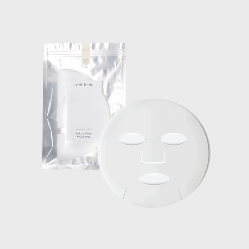 One Thing Pure Cotton Facial Mask 20 sheets