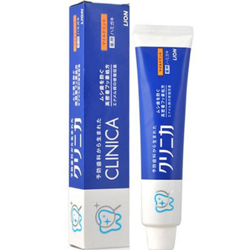 Lion Clinica Toothpaste Mild Mint Horizontal Type 130g