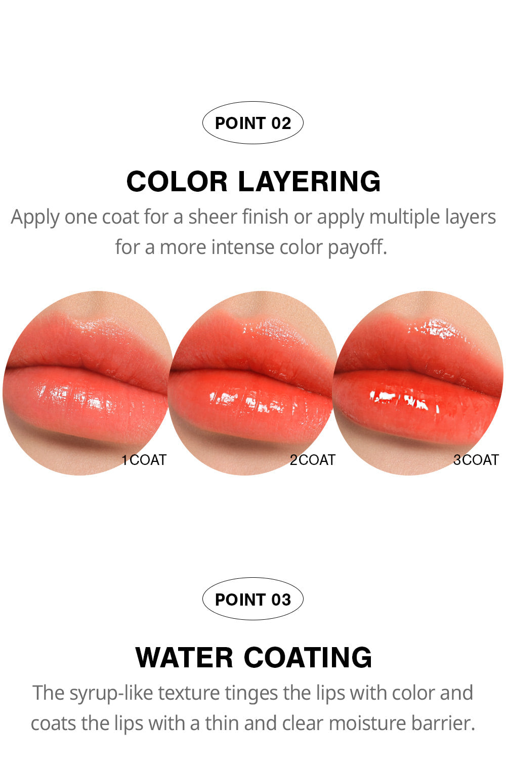 3CE Syrup Layering Tint #Afternoon Peach
