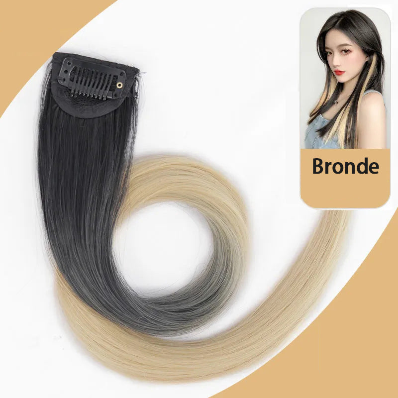 Colorful Day Clip In Hair Extension Bronde Straight L45cm W40mm