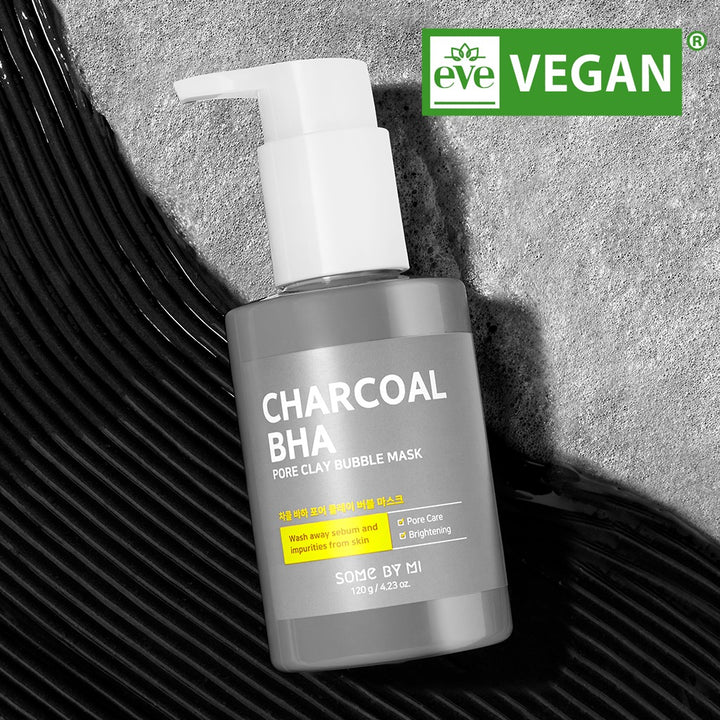 Some By Mi Charcoal BHA Pore Clay Bubble Mask 120g