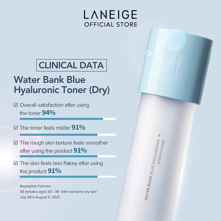 Laneige Water Bank Blue Hyaluronic Essence Toner 160ml