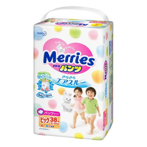 Merries Disposable Diaper XL 38P (5243286421653)