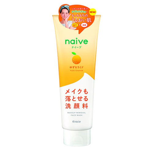 Naive Makeup Removal Face Wash (Yuzu Ceramide) 200g (5429104640149)