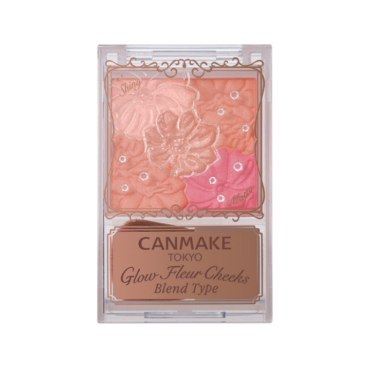 Canmake Glow Fleur Cheeks (Blend Type) B01 Cotton Coral