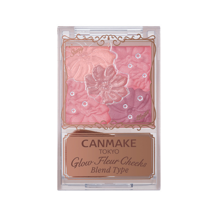 Canmake Glow Fleur Cheeks (Blend Type) B02 Rose Ballerina