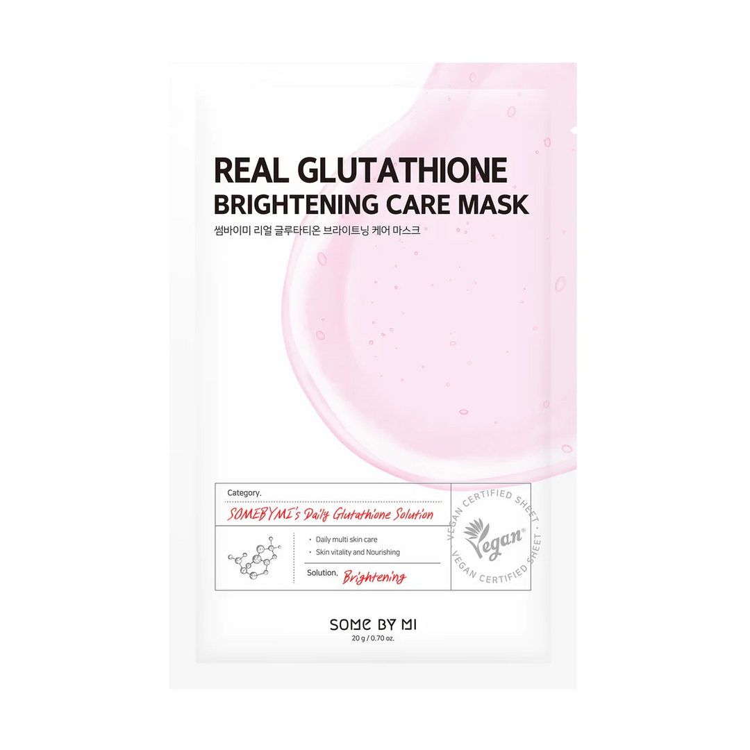 Some By Mi Real Glutathione Brightening Care Mask 1Pcs