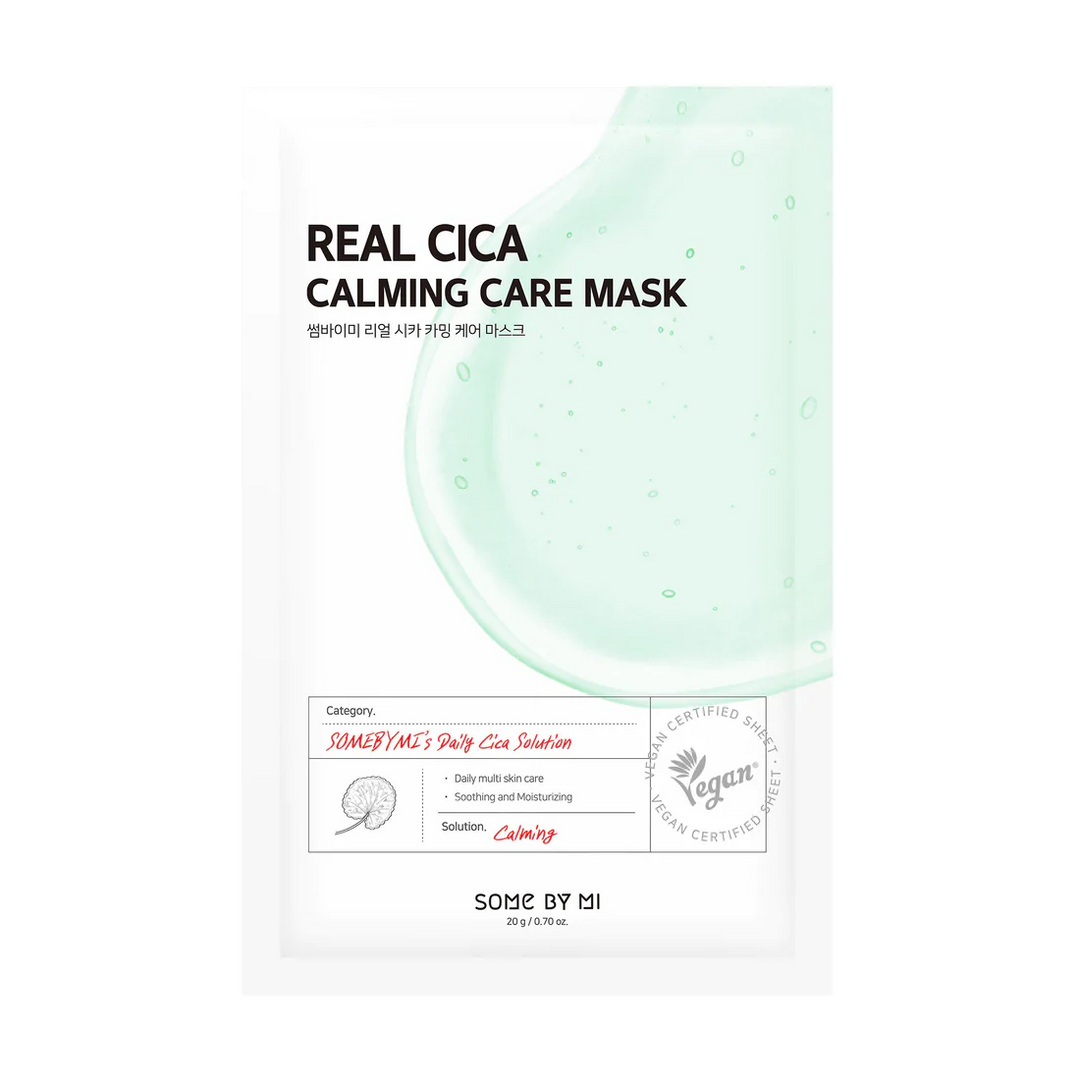 Some By Mi Real Cica Calming Care Mask 1Pcs
