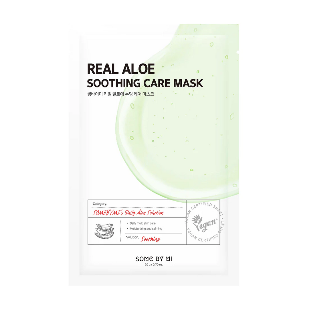 Some By Mi Real Aloe Soothing Care Mask 1Pcs