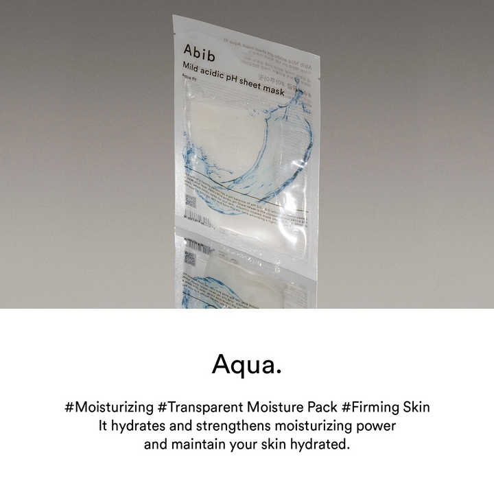 Abib Mild Acidic Ph Sheet Mask Aqua Fit 1Pcs