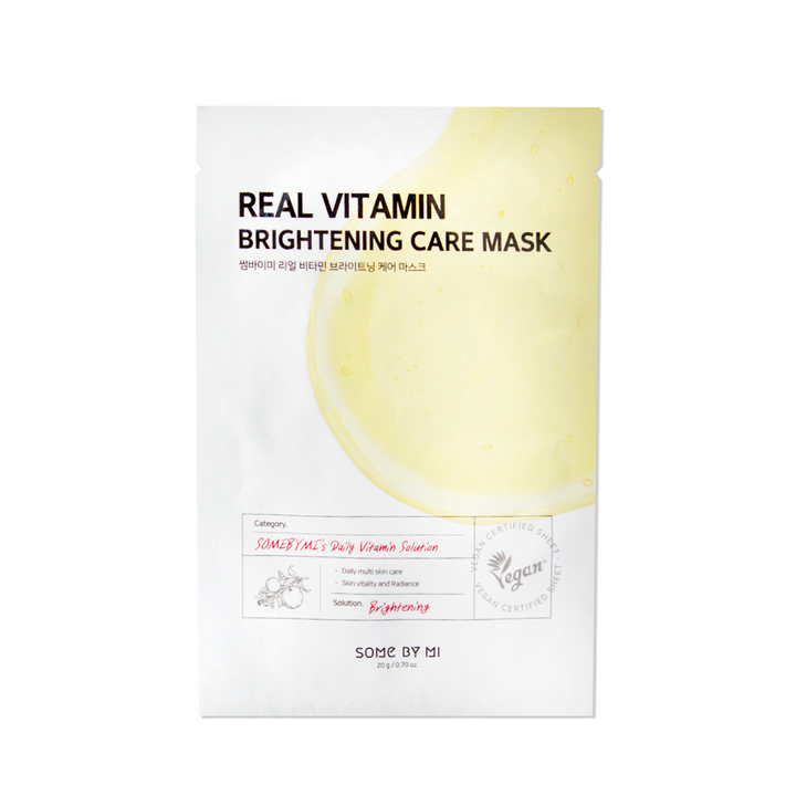 Some By Mi Real Vitamin Brightening Care Mask 1Pcs