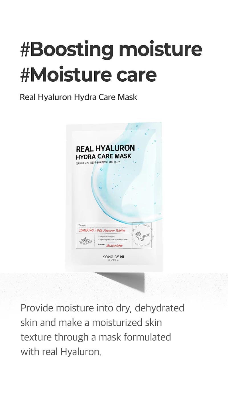 Some By Mi Real Hyaluron Hydra Care Mask 1Pcs