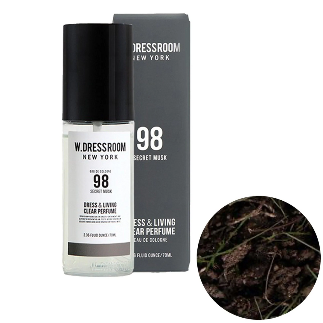 W.DRESSROOM Dress & Living Clear Perfume No.98 Secret Musk 70ml