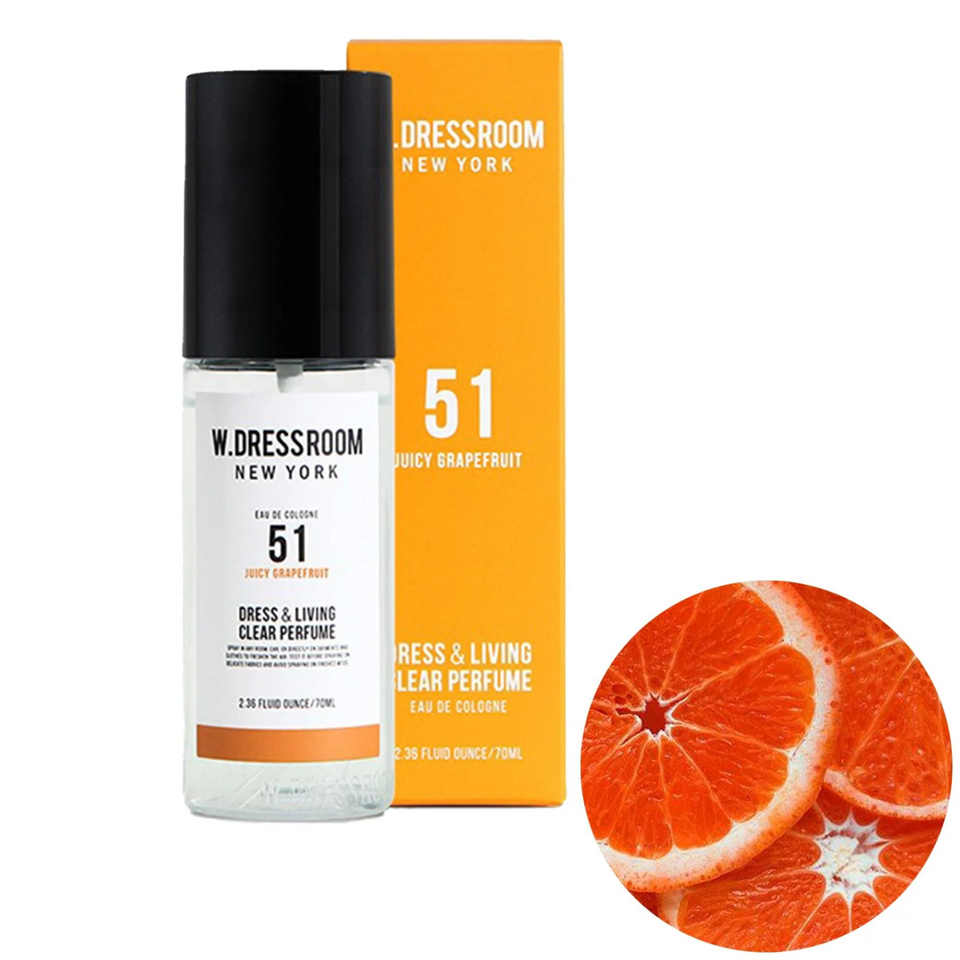 W.DRESSROOM Dress & Living Clear Perfume No.51 Juicy Grapefruit 70ml