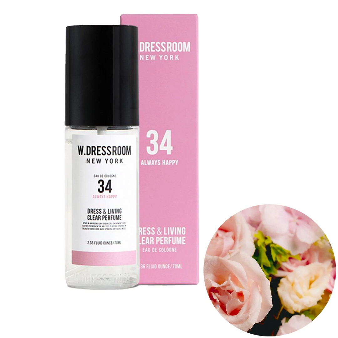 W.DRESSROOM Dress & Living Clear Perfume No.34 Always Happy 70ml