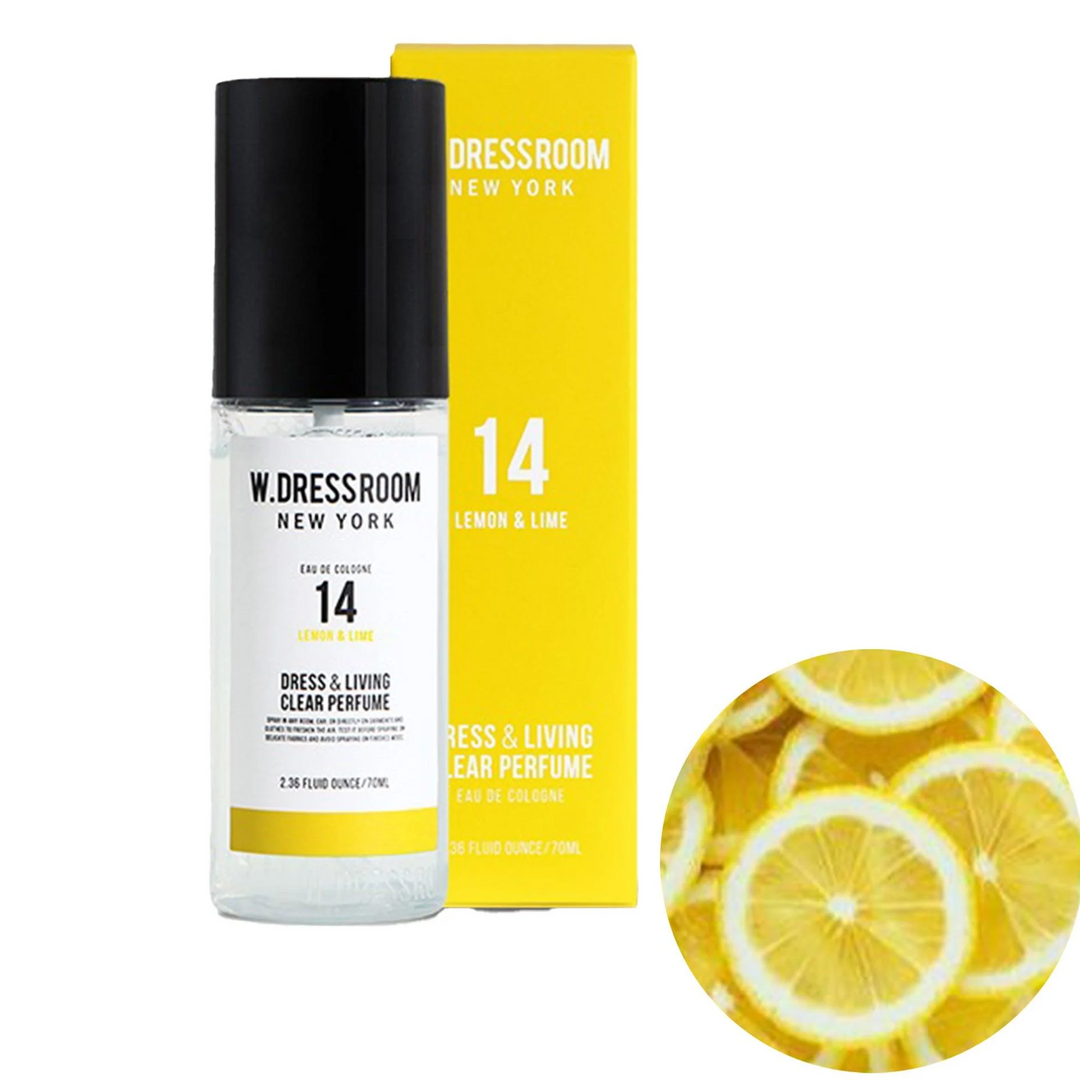 W.DRESSROOM Dress & Living Clear Perfume No.14 Lemon & Lime 70ml