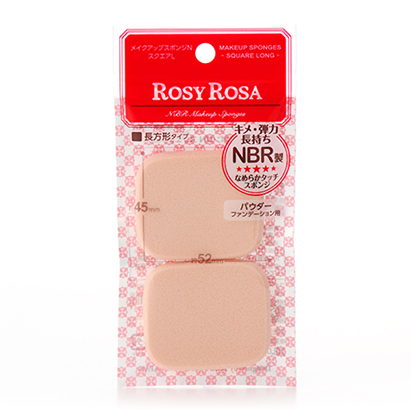 Rosy Rosa Sponge 2P Square L