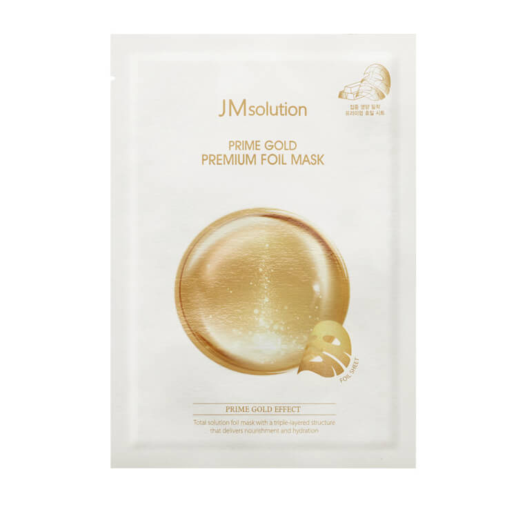 JM Solution Prime Gold Premium Foil Mask 1Pcs