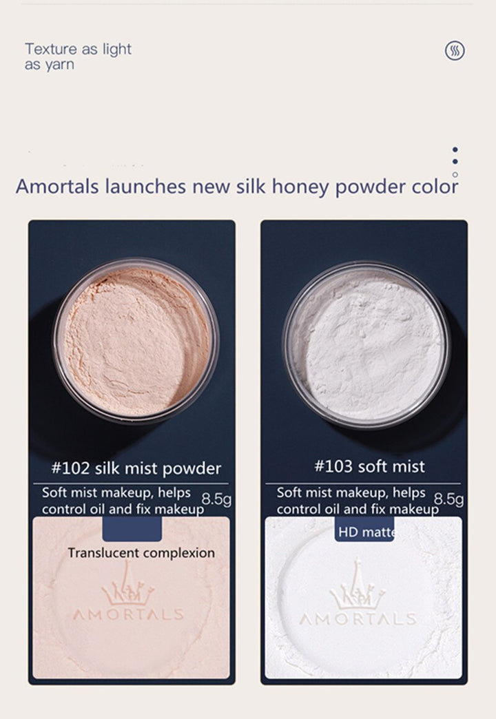 Amortals Extra Light Loose Clear Setting Foundation Powder 103
