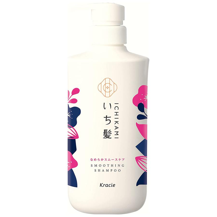 Ichikami Smoothing Hair Shampoo Pump 480ml