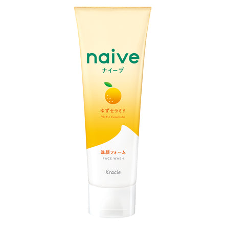 Naive  Face Wash Yuzu Ceramide 130G (4423108362304)