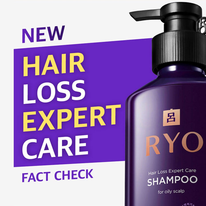 Ryo Hair Loss Care Shampoo 400ml (For Oily Scalp)