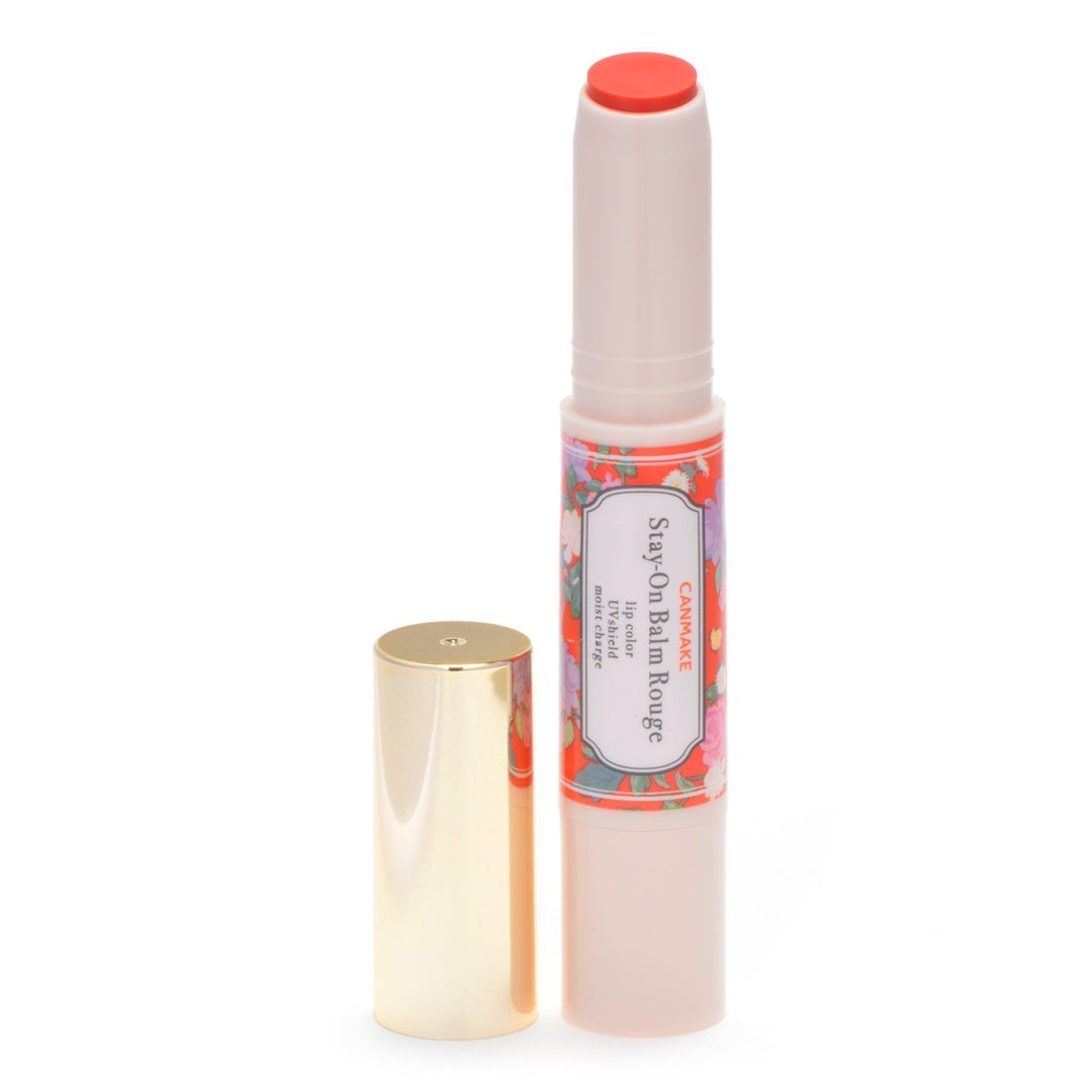 Canmake Stay-On Balm Rouge 02 Smiley Gerbera (1235402129450)