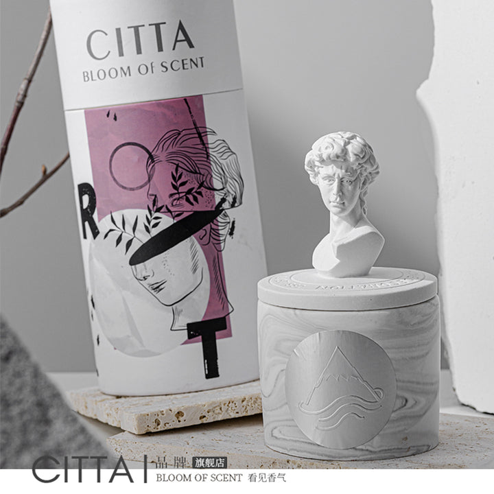 Citta Bloom of Scent Plaster Fragrance Candle