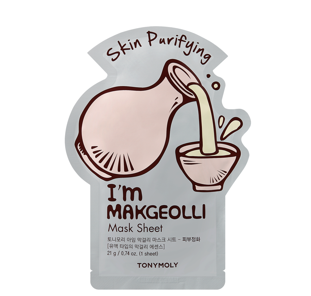 Tony Moly I`m REAL Makgeoli Mask Sheet Skin Purtifying 1Pcs