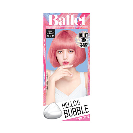 Mise En Scene Hello Bubble Hair Foam Color - Ballet Pink 11P (4402313232448)