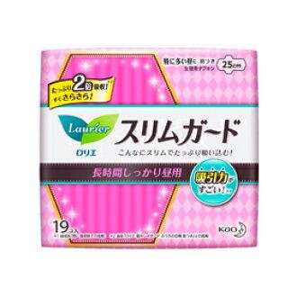 Kao Laurier Slim Sanitary Pad Long Hours Day Use With Wings 25Cm 19Pcs (4128502939690)