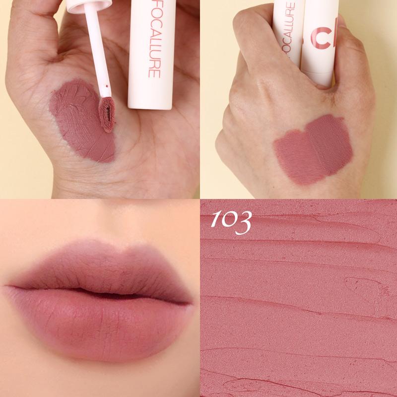 Focallure Clay Pillowy Soft Liquid Lipstick 103 (6677705261205)