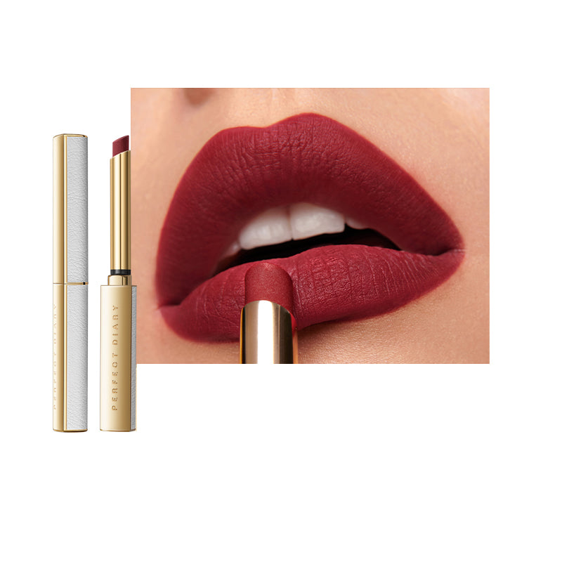 Perfect Diary Rouge Intense Velvet Slim Lipstick L07 Rivet Mauve (6676901167253)