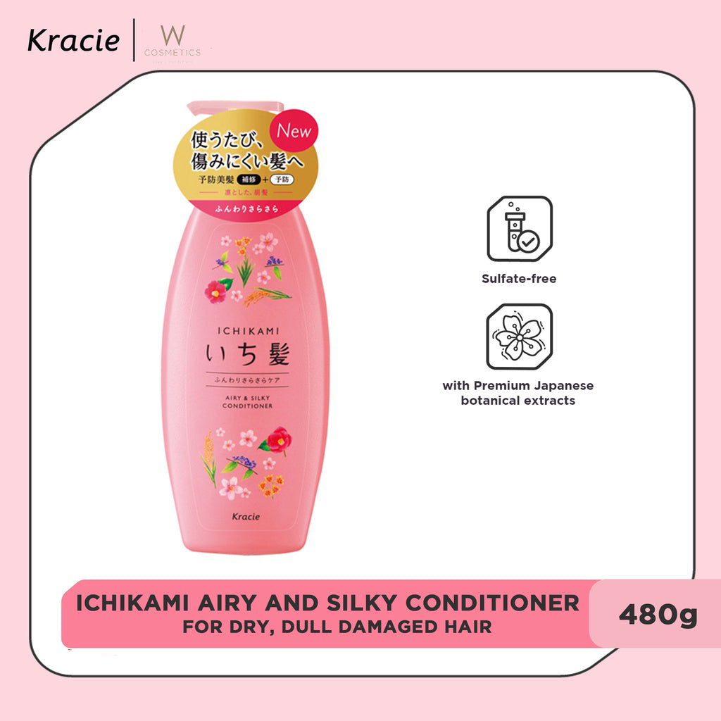 Ichikami Airy & Silky Hair Conditioner 480ml